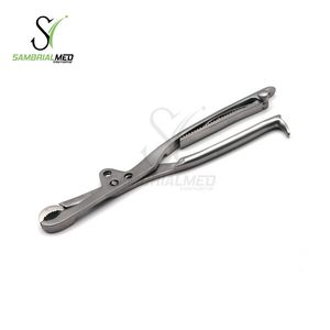 Nuevos instrumentos quirúrgicos ortopédicos de grado médico A + de 10,25 pulgadas, fórceps de sujeción de hueso Lambotte de acero inoxidable, Manual ISO - Product Image 2