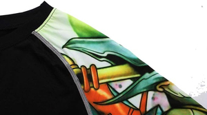 Camiseta de Compresión con Logotipo Personalizado para Atletas Profesionales, Hecha con Tela Elástica de Poliéster y Spandex que Absorbe la Humedad para Gimnasio - Product Image 4