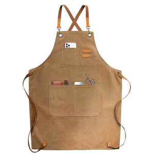 High Quality <b>Aprons</b> with Custom Logo for Sale / Salon Hair Cutting <b>Apron</b> - Product Image 1