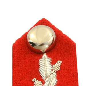 Gorget ปักลายด้วยลวดทองแท่งงานปักด้วยมืองาน OEM ตามสั่ง - Product Image 5