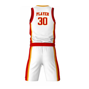 Vêtements de sport sans manches Club Team Uniforme de basket-ball respirant Ensembles de vêtements de basket-ball respirants pour adultes - Product Image 6