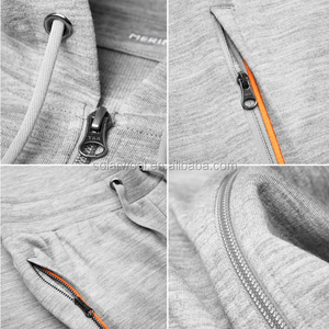 Conjunto Deportivo Informal de Invierno de Secado Rápido 100% Algodón Personalizado para Hombre, Chándal de Color Contrastante - Product Image 3