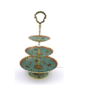 Modern Luxury Style Cake Stand Elegant Wooden <b>Table</b> Top Serving for Hotel Parties Best Design with Durable Metal Material - Product Image 5