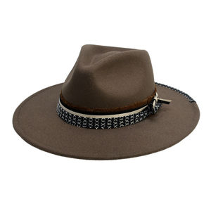 Sombrero Vaquero Occidental de Cuero Ligero y Transpirable, Sombrero para el Sol de Invierno, para la Playa, Viajes, Actividades en el Rancho, Fiestas, Pesca, Deportes al Aire Libre - Product Image 1