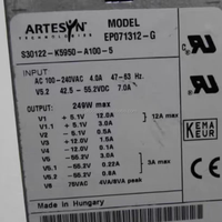 Alimentation électrique ARTESYN EP071312-G d'origine, neuve, pour HiPath 3700/3750 249W S30122-K5950-A10/S30122-K5950-A100-6/S30122-K5950-A100-5