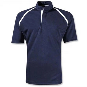 Ensemble d'uniformes de rugby unisexes personnalisés, vêtements de sport respirants pour adultes avec manches courtes, logo sur le devant, service OEM, nom d'équipe personnalisé - Product Image 2