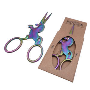 Tijeras de bordado de colores Tijeras de precio de fábrica para bordado Tijeras de tela de costura POR ANAAIF ENTERPRISES - Product Image 6