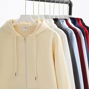 Sweat à capuche épais 100 % coton pour homme, 500 g/m², coupe oversize, motif uni, prêt pour l'hiver, personnalisable - Product Image 2