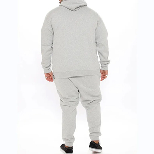 Ensemble de survêtement deux pièces pour homme, en polaire technique écologique, léger, respirant, pour l'entraînement sportif en hiver, salle de sport - Product Image 2