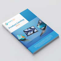 Impression de brochures, catalogues et livrets sur papier offset personnalisé de haute qualité avec impression offset et reliure cousue
