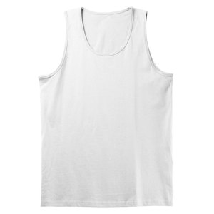Débardeurs sans manches à motif imprimé personnalisé 100% coton pour hommes - Product Image 6