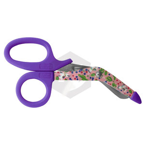 Lames antiadhésives enduites de fluorure de qualité supérieure de 7.5 pouces Ciseaux de traumatologie Ciseaux de pansement pour infirmières Source d'alimentation manuelle en acier inoxydable - Product Image 4