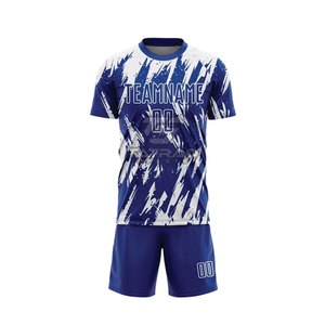Uniforme de Fútbol de Color Sólido con Impresión por Sublimación para Adultos, Uniforme de Fútbol Personalizado de Alta Calidad, Secado Rápido y Transpirable - Product Image 2