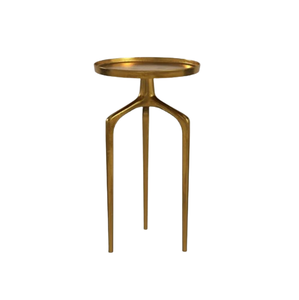 Table d'extrémité décorative durable Table d'extrémité enduite de poudre bleue sur mesure Table d'appoint de meubles en métal faite à la main - Product Image 2