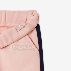 High Quality Best Material Private Label Your Own Design New Style Straight Lightweight Canvas Mid Waist Casual Joggers for Kids - Product Image 5