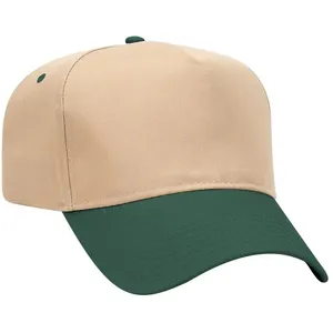 OEM Baumwolle gestructuriert Herren und Damen Sportmütze stilvolle Puff-Stickerei Logo kundenspezifisch 5 Panel A-Rahmen Baseballmütze