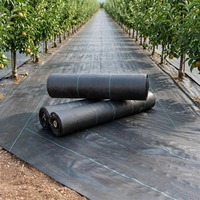 Toile de paillage durable en polypropylène, efficace pour la suppression des mauvaises herbes, respirante pour la ferme et le jardin