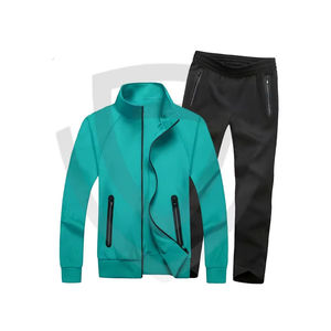 ชุดวิ่งผู้ชาย เนื้อผ้าคุณภาพสูง น้ำหนักเบา สวมใส่สบาย ผลิตจากผ้าฝ้ายออร์แกนิค 100% มีฮู้ด คอเสื้อแบบมีเชือกผูก ป้องกันกลิ่น - Product Image 1