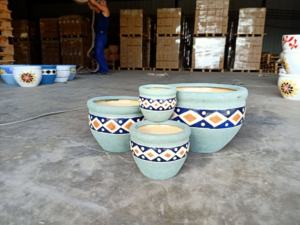 [Leo Nguyen Le] - Pots en argile pour plantes succulentes pas chers, intérieur/extérieur, argile colorée, céramique émaillée, pots à fleurs - Product Image 6