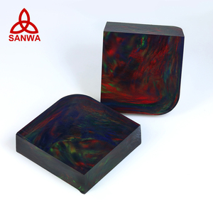 2025 Hot Phòng Thí Nghiệm Tạo Ra Chất Liệu oparex Opal olp389 Đen Đá Thô Cho Mặt Dây Chuyền Vòng Đeo Tay Vòng Cổ Bông Tai Đồ Trang Sức Làm - Product Image 6