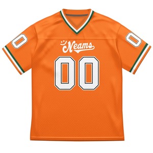 เสื้อเจอร์ซีย์ตาข่ายอเมริกันฟุตบอลเสื้อซ้อมฟุตบอลสั่งทำได้ - Product Image 5