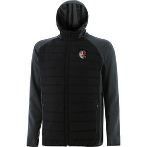 Lo último en chaqueta con capucha acolchada para hombre GAA invierno otoño lona Lisa logotipo frontal colocación OEM cremallera - Product Image 1