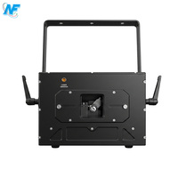 Proyector Láser RGB de Alto Rendimiento de 10W con Pangolin FB4 ILDA 40Kpps para DJ, Escenarios y Eventos al Aire Libre