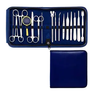 Advanced Dissection Kit - 37 pieces total High Grade Stainless Steel Instruments perfect for Anatomy, Biology, Botany