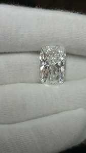 Igi เพชรที่ผ่านการรับรอง D และ VVS Radiant CUT 8กะรัตเพชรที่ปลูกในห้องปฏิบัติการ CVD HPHT สำหรับเครื่องประดับทอง - Product Image 3