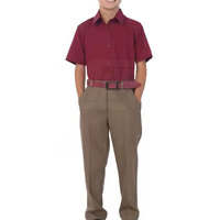 Uniforme Escolar para Niños, Camisa y Pantalones Ligeros para Uso Diario y Actividades Escolares