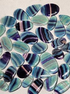 100% cabujones de fluorita de alta calidad, todas las formas y tamaños, piedras preciosas sueltas de fluorita para la fabricación de joyas a precio de fábrica - Product Image 3