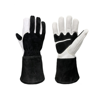 Guantes de seguridad de cuero con agarre industrial resistente, venta al por mayor, ropa de trabajo de construcción, equipo de protección para guantes de trabajo al aire libre - Product Image 4