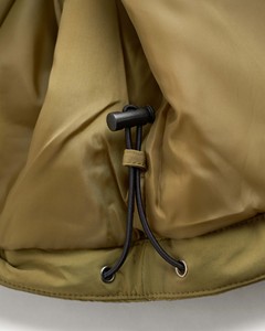 Blouson matelassé respirant pour homme, col contrastant, coupe classique, décontracté, couleur unie, taille personnalisée, automne, Vietnam, 100 % nylon, modèle - Product Image 4