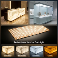 Feuille LED Flexible Haute Luminosité 4500LM Haute Efficacité 3000K Découpable pour Décoration Murale Intérieure et Rétroéclairage