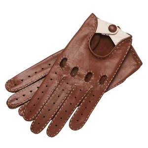 Gants de conduite unisexes respirants légers, à prise flexible, en PU ou en cuir véritable, personnalisables - Product Image 1