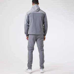 Venta al por mayor bajo Moq alta calidad hombres traje cortavientos vendedor superior peso ligero y cómodo conjunto de rompevientos para los hombres - Product Image 6