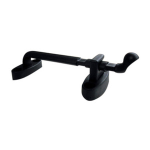 BLISTER FERMAIMPOSTE "BRUCO" PLASTICA NERA (PZ.2) - Product Image 1