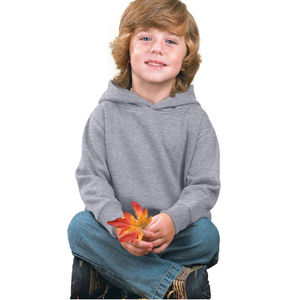 Venta al por mayor nueva moda Unisex pijamas algodón poliéster niños sudaderas con capucha Casual liso teñido invierno pulóver estampado estilo Casual invierno - Product Image 4