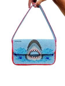 Handmade Cotton <b>Boho</b> Clutch <b>Bag</b> Designed for Women's Travel and Daily Use - Product Image 2