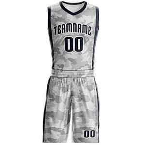 2025 vente en gros personnalisé Sublimation impression respirant basket-ball uniforme ensemble conception sport entraînement porter avant Logo Position - Product Image 5