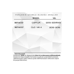 Pasador de Radiador para Renault Clio 4 Captur, Lugar de Origen TR - Product Image 4