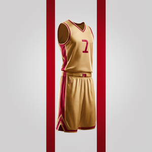 Maillot de basket-ball personnalisé pour hommes, uniforme de basket-ball de haute qualité, short de basket-ball d'été respirant et réversible certifié BSCI - Product Image 4