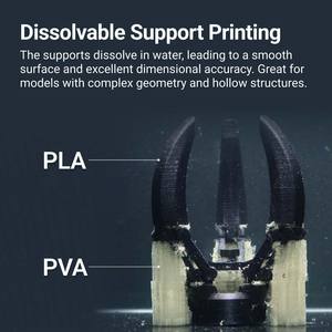 Snapmaker 2.0 Dual Extrusion Resin <b>3D</b> <b>Printer</b> Module Applicable for Lab Construction Label/Card <b>Printer</b> Include Nozzle - Product Image 2