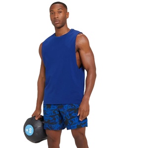 Gym <b>Stringer</b> Tank Top Men Cotton Clothing Bodybuilding Sleeveless Shirt Fitness <b>Vest</b> Muscle Singlets Workout Tank - Product Image 3