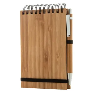 Shunan Bamboo Memo Pads Sustainable <b>Notepad</b> for Eco-Conscious Merchandising - Product Image 3