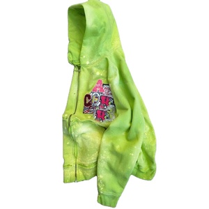 Logo d'impression bouffante personnalisé 100% coton lourd luxe qualité basiques thermique Streetwear pull à capuche surdimensionné - Product Image 4