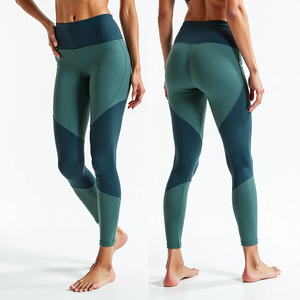 Pantalones de compresión de cintura alta con compresión y estilo de mallas de ajuste seco para mujeres gimnasio señoras Fitness entrenamiento correr Fitness - Product Image 3