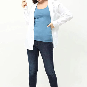 Top qualité femmes débardeur disponible en prix de gros matériau doux meilleur design personnalisé conception et taille coton débardeur - Product Image 2