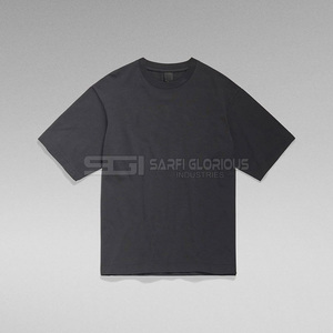 2025 nouveauté hommes décontracté grande taille T-Shirts séchage rapide respirant été sonnerie avec motif solide vente en ligne - Product Image 5