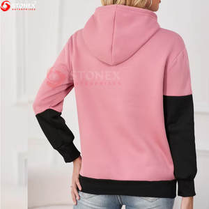 Sudadera con Capucha para Mujer, Diseño Moderno, 100% Algodón, Manga Larga, Secado Rápido, Alta Calidad, Venta al Por Mayor - Product Image 4